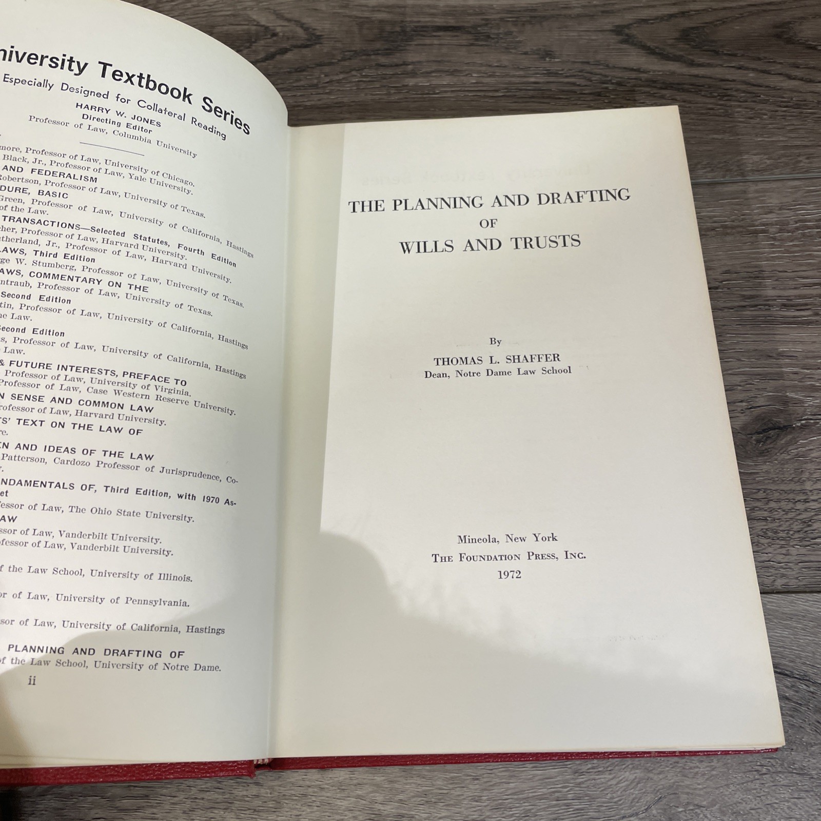 Planning And Drafting Of Wills And Trusts 1st Ed University Textbook Series 1972
