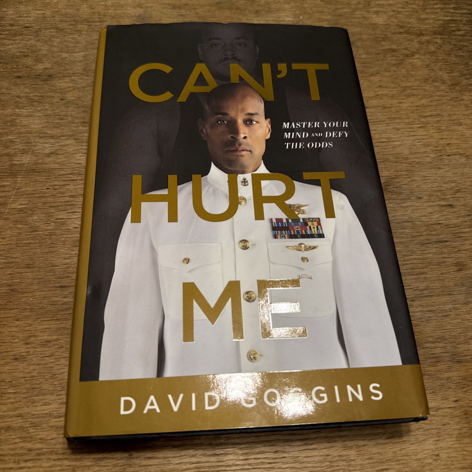 Can’t Hurt Me Master Your Mind And Defy The Odds David Goggins HC/DJ – LIKE NEW