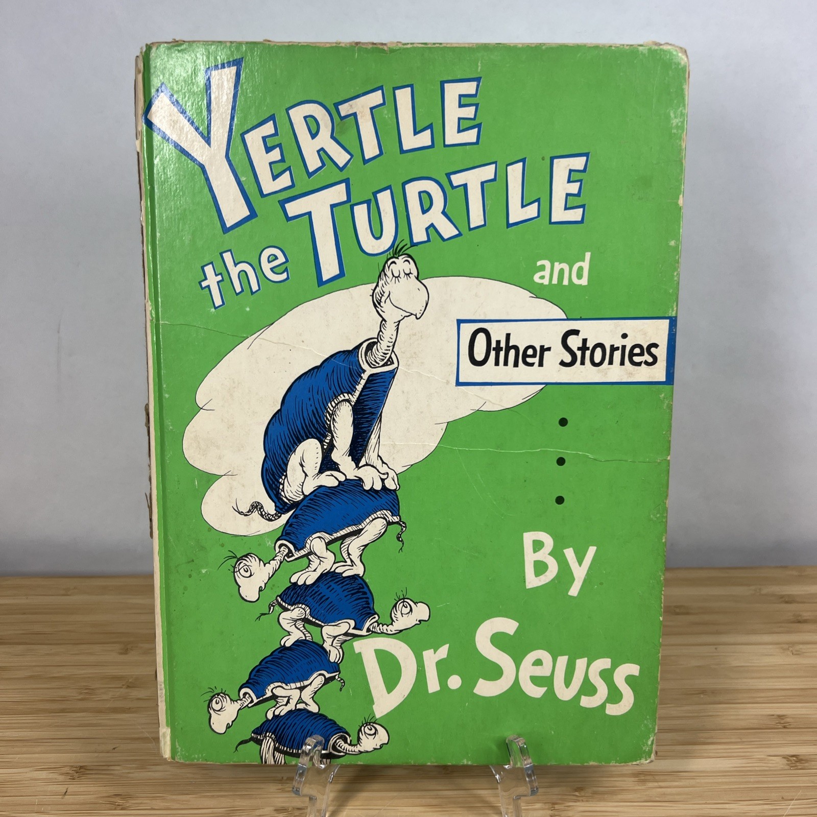 Yertle the Turtle & other stories – VINATGE 1958 Dr Seuss – 8.25″ x 11.25″ book