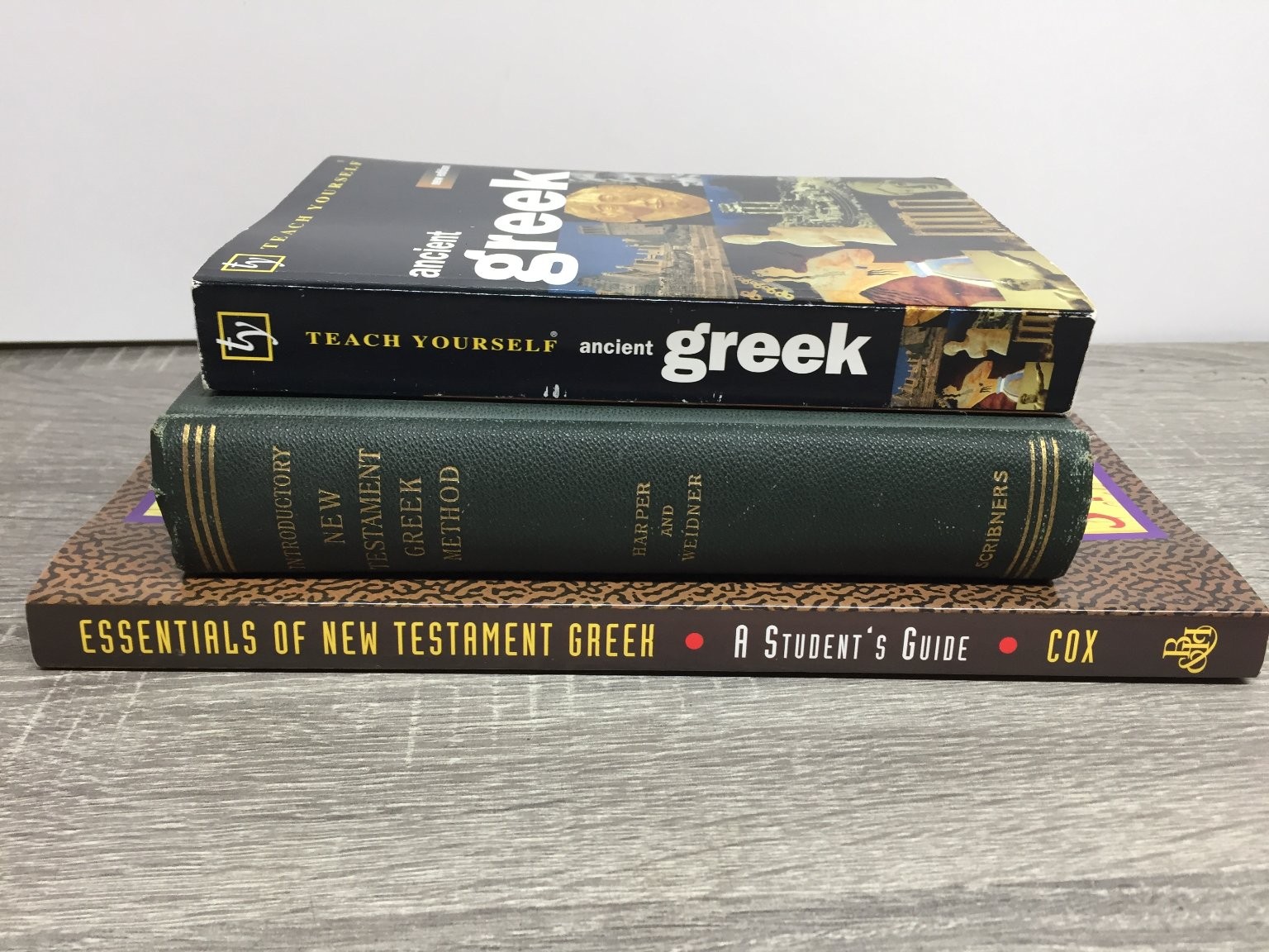 Essentials of New Testament Greek Learn Ancient Greek book lot of 3