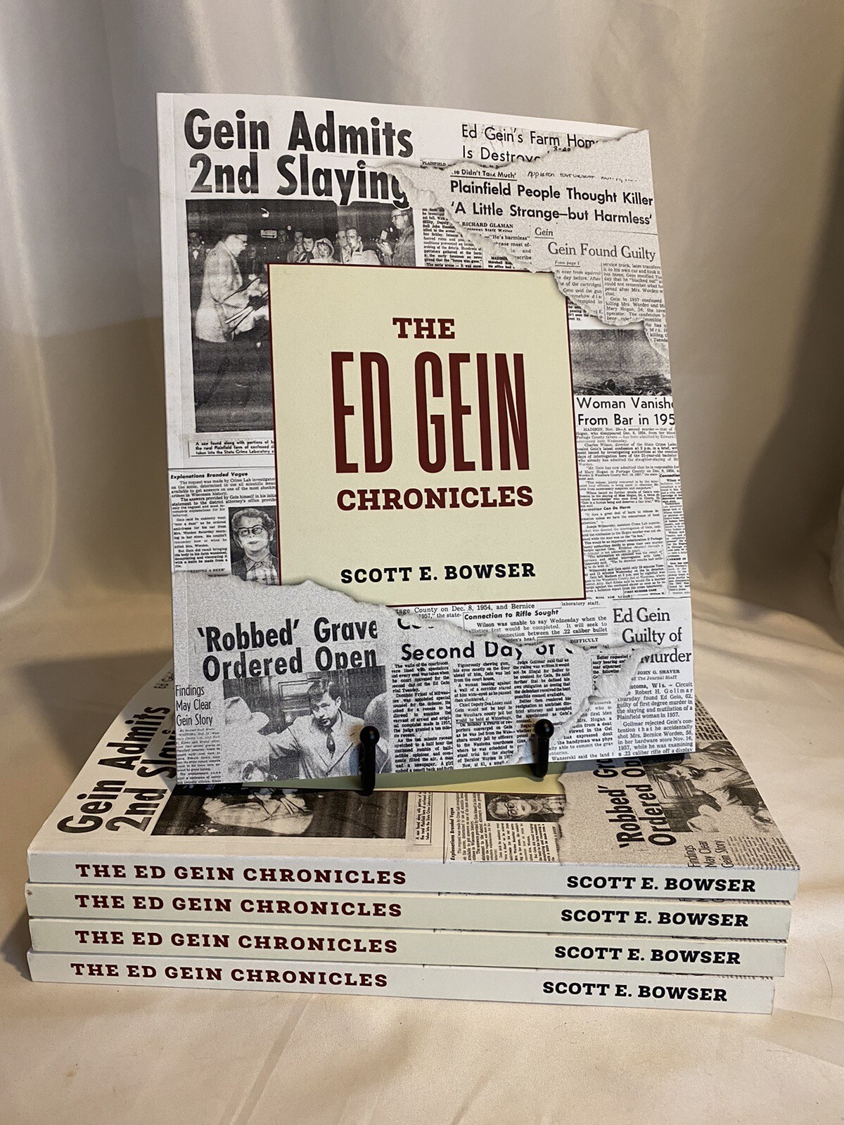 The Ed Gein Chronicles by Scott Bowser Brand New, Autographed, Free shipping