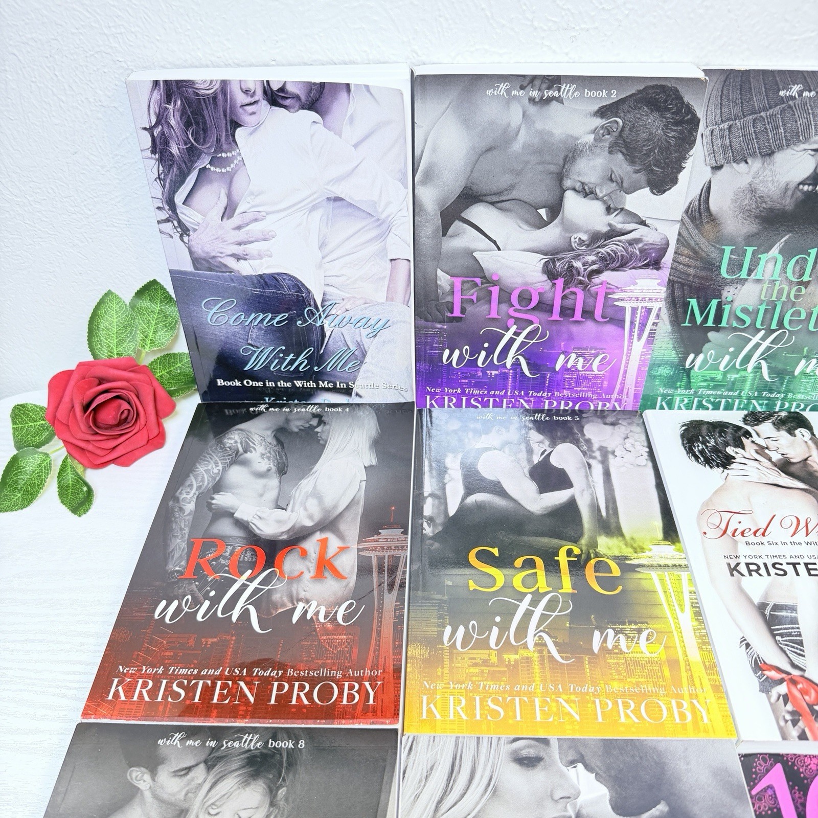 With Me in Seattle Series Kristen Proby Books Indie Lot 12 Erotic Romance Novels