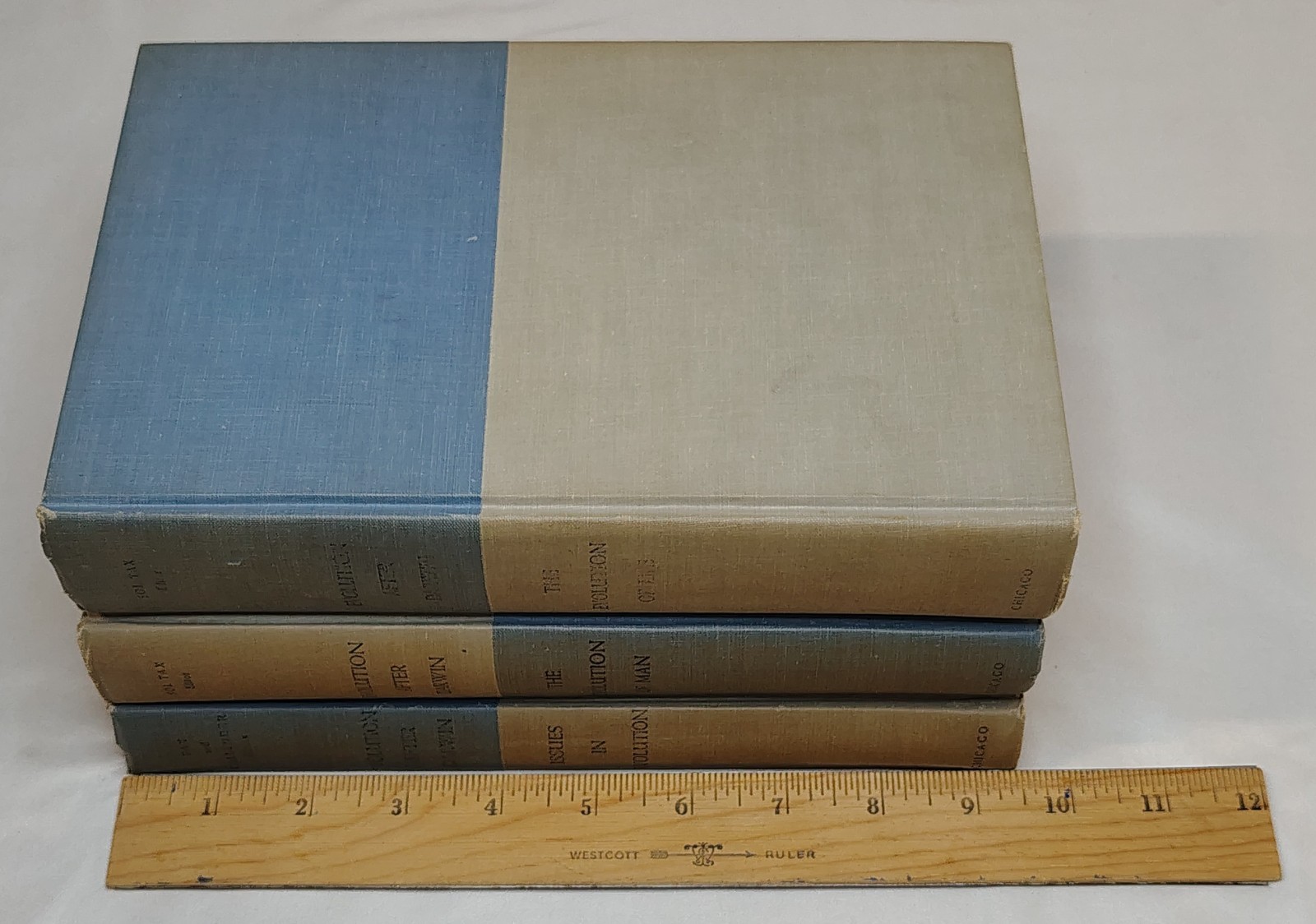 Evolution After Darwin The University Of Chicago Centennial 3 Volume HB 1960