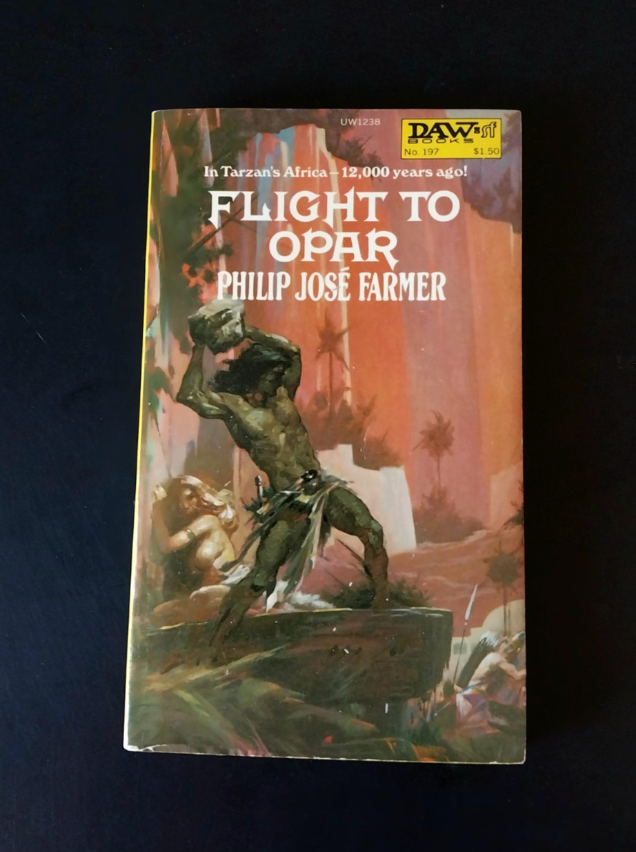 Philip Jose Farmer – Flight to Opar – Daw Books First Printing 1976