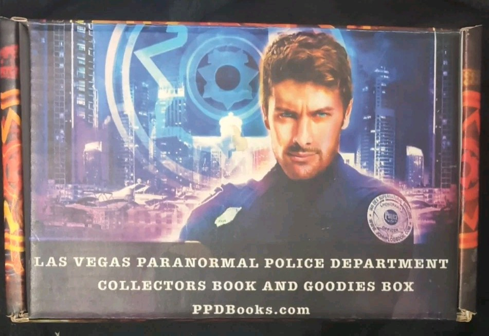 8 Signed Logsdon & Young Books in Limited Edition Box with PPD Badge & Card