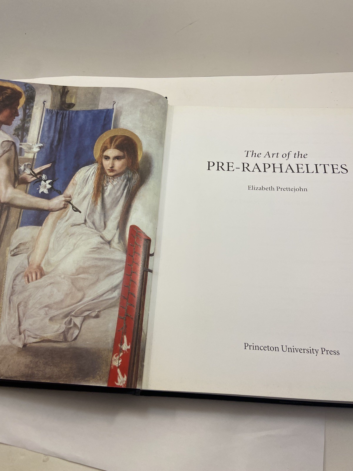 Art of the Pre-Raphaelites by Elizabeth Prettejohn 2000 HC/DJ 1st Edition Book