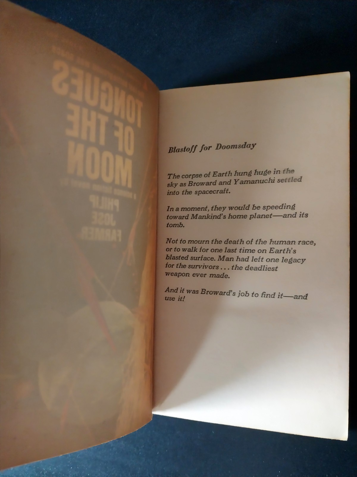 Philip Jose Farmer – Tongues of the Moon – Pyramid Books First Printing 1964