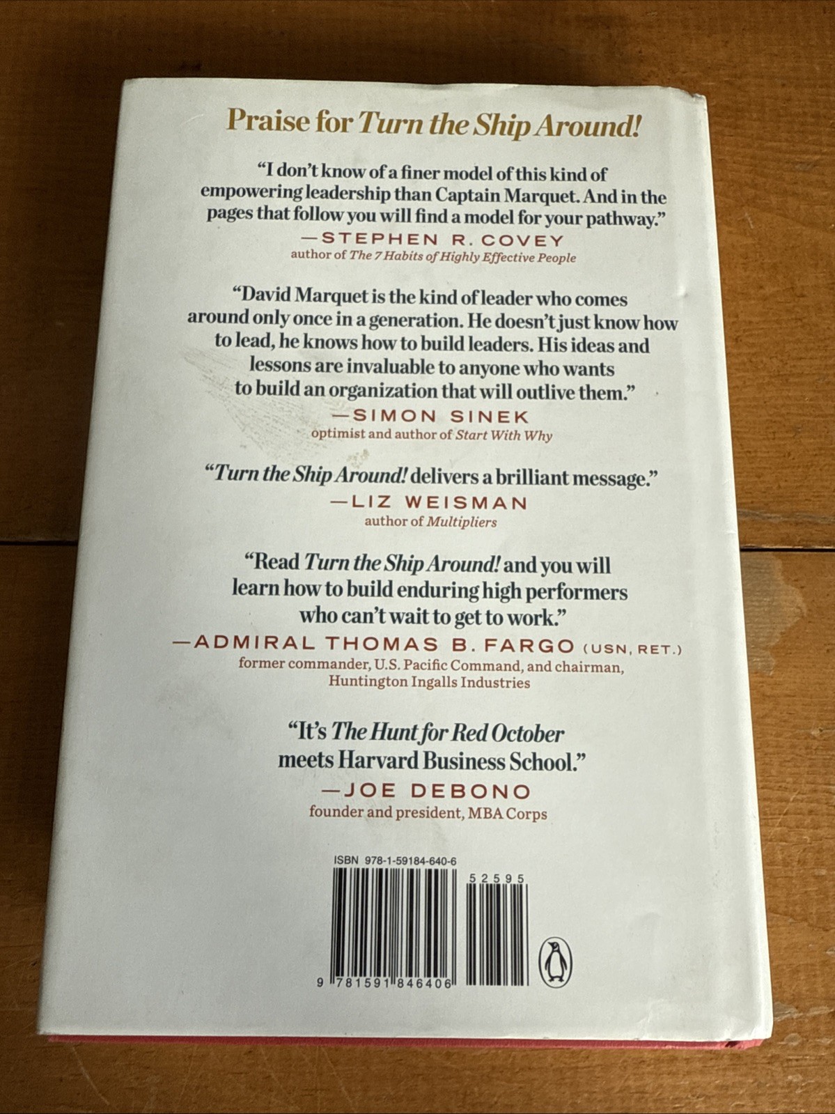 Turn the Ship Around! A True Story Followers Into Leaders HBDJ By David Marquet