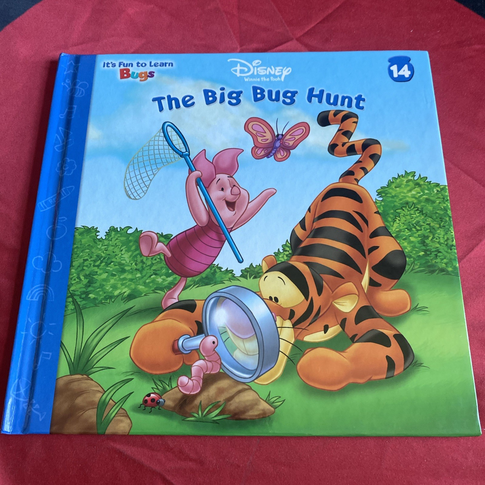*KIDS* VINTAGE Winnie The Pooh: The Big Bug Hunt (2003, Disney Hardcover Book)