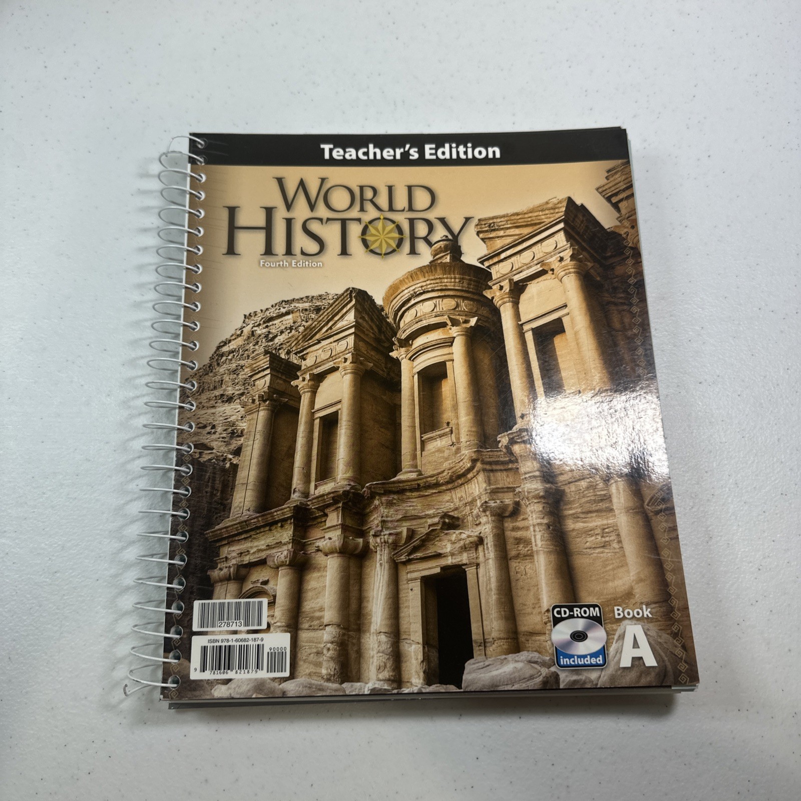 BJU Press World History Grade 10 Teacher’s Edition 4th Edition Part A With CD