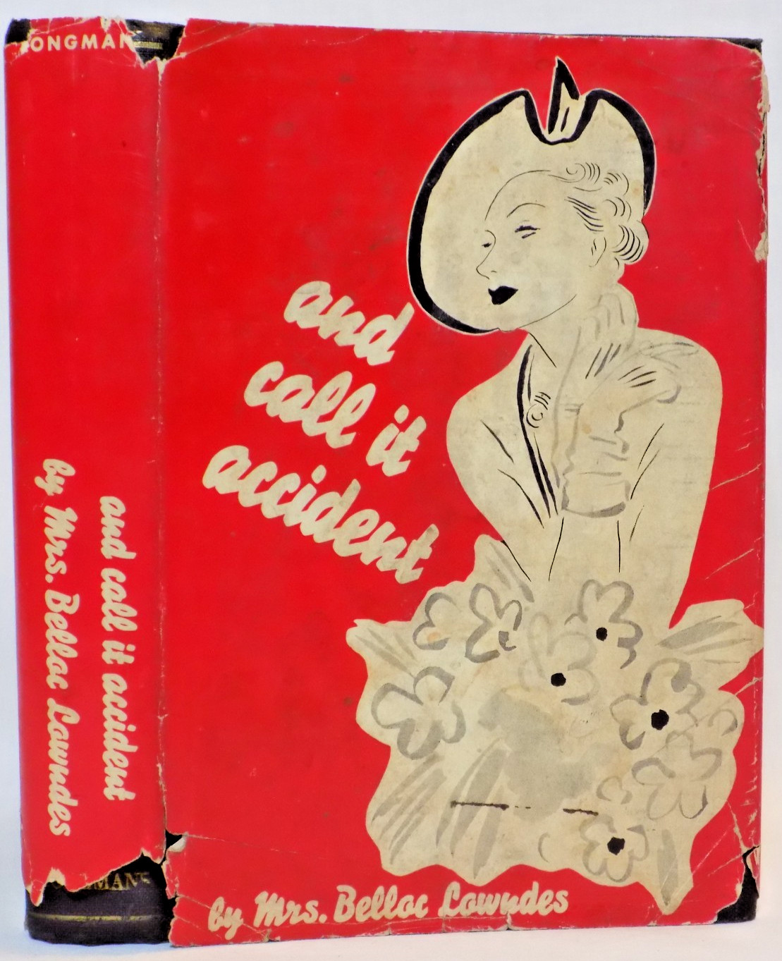 And Call It Accident by Marie Belloc Lowndes, 1936 1st, HCDJ, Vintage Mystery