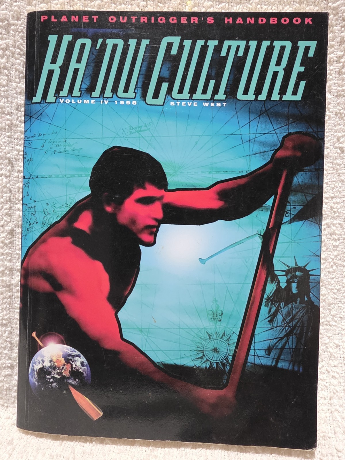 KA’NU CULTURE Planet Outrigger Handbook Canoeing by Steve West Vol 4 1998 +note