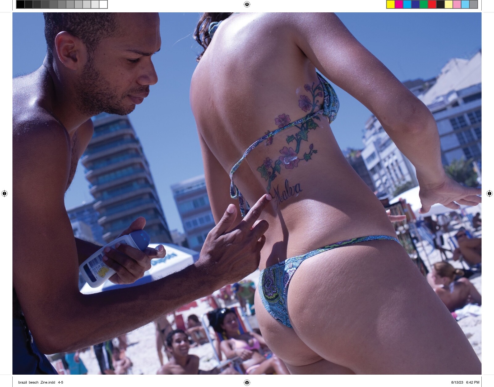 Stephen Shames – BRAZIL BEACH Zine – 28 pages – 5.5 x 8.5 inches