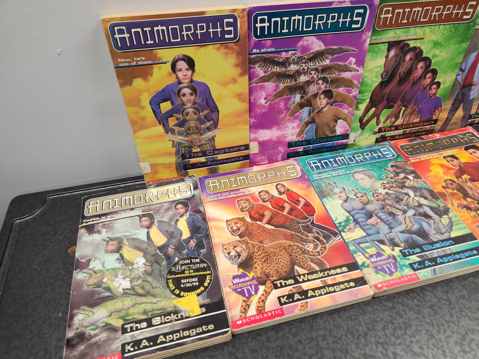 Lot of (15) Animorphs & Andalite Book Lot K.A. Applegate Series, No Duplicates