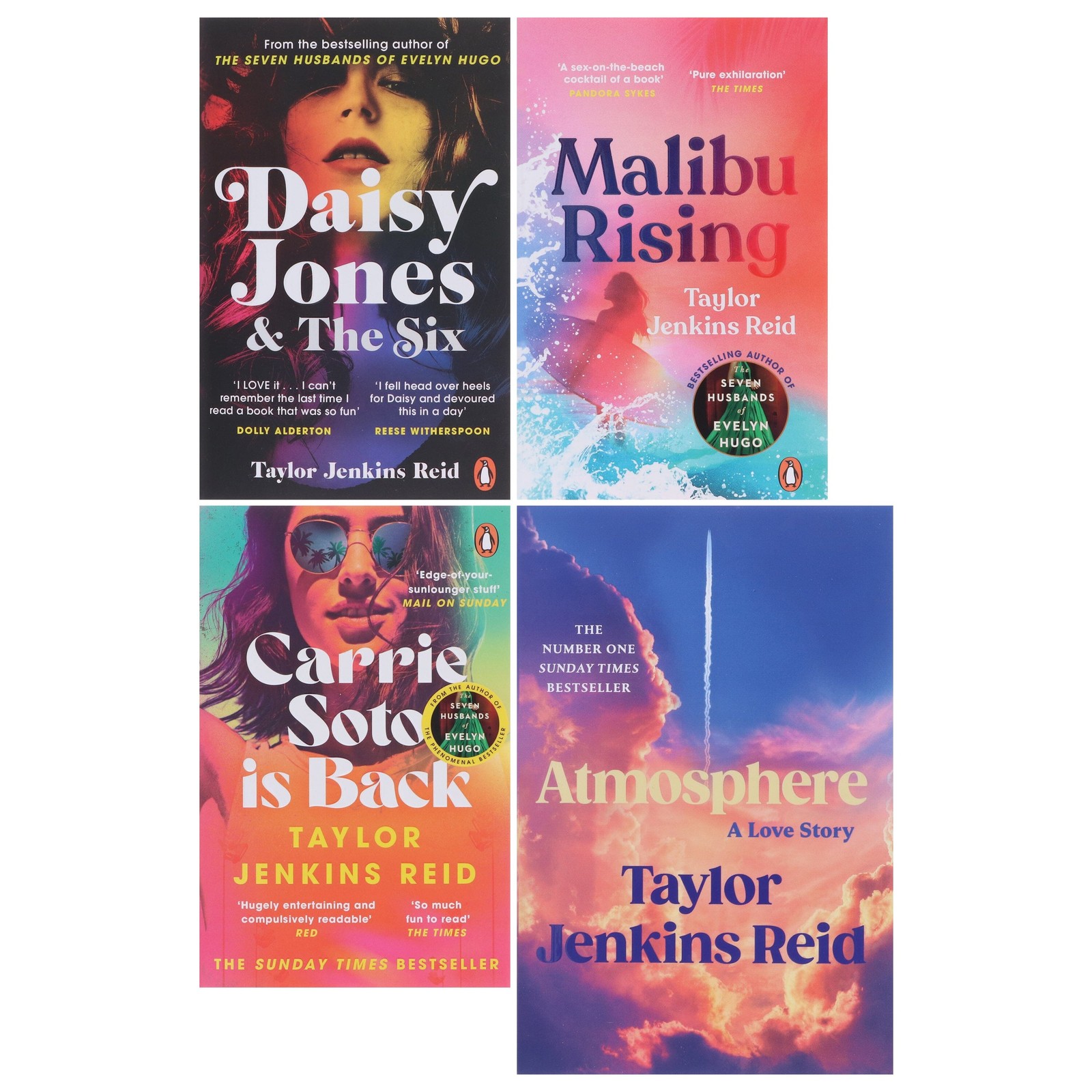 Taylor Jenkins Reid Novel 4 Books Set – Fiction – Paperback/Hardback