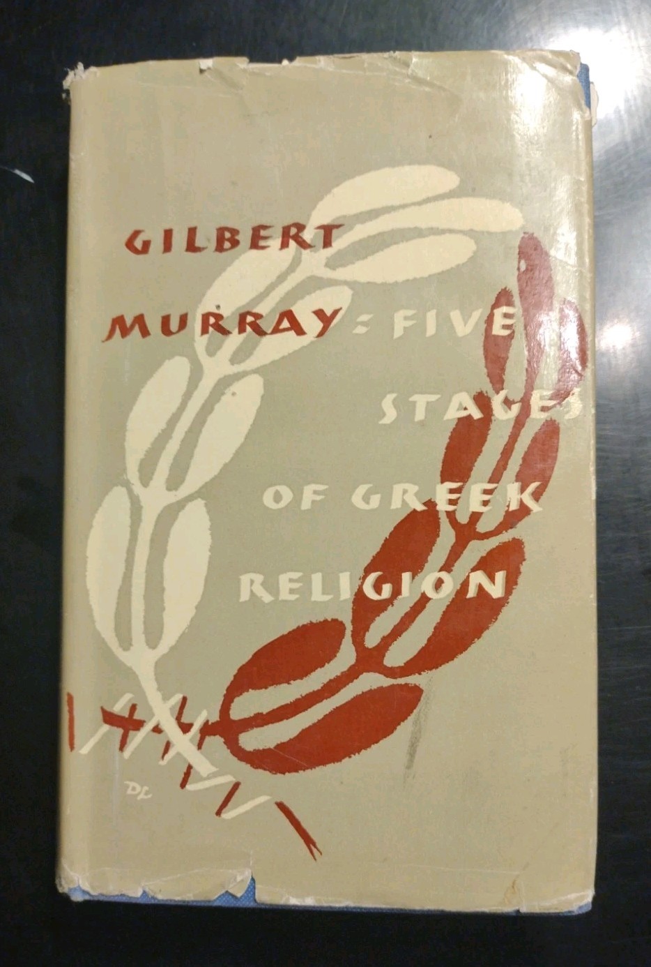 Five Stages of Greek Religion. Gilbert Murray. Beacon Press. 1951. HCDJ