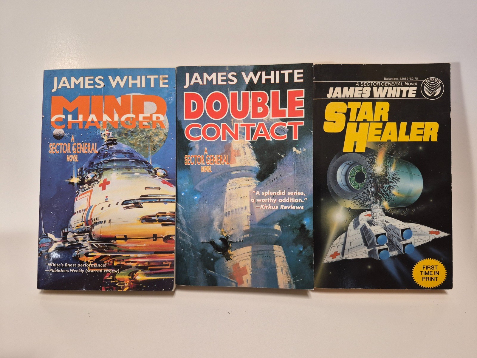 JAMES WHITE Paperback Book Lot of 10, Sector General, and more
