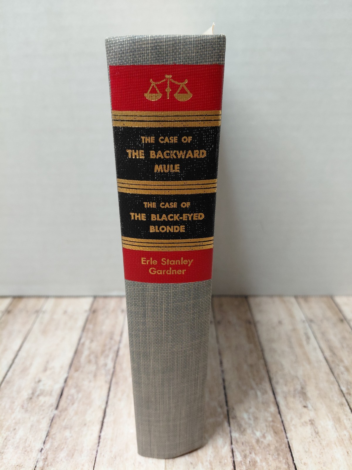 Erle Stanley Gardner “Backward Mule” & “Black-Eyed Blonde” Walter J. Black