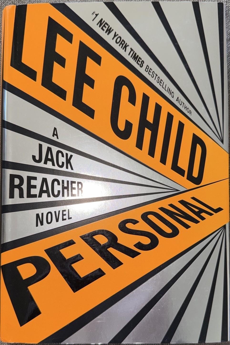 Lee Child Jack Reacher Ser. “Personal” Hardcover 2014 First Edition