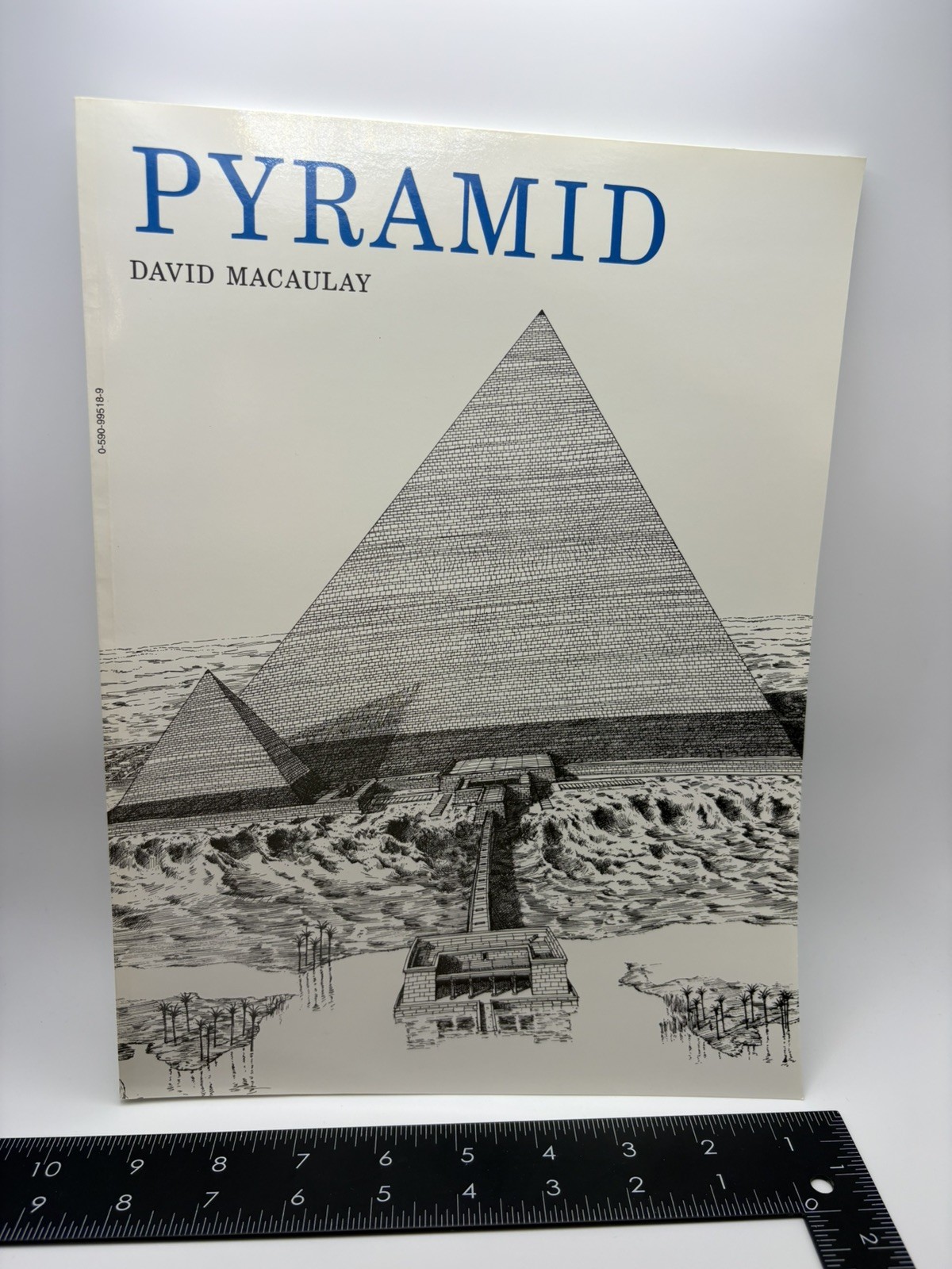 Pyramid, Castle, & Cathedral soft cover book lot from David Macaulay