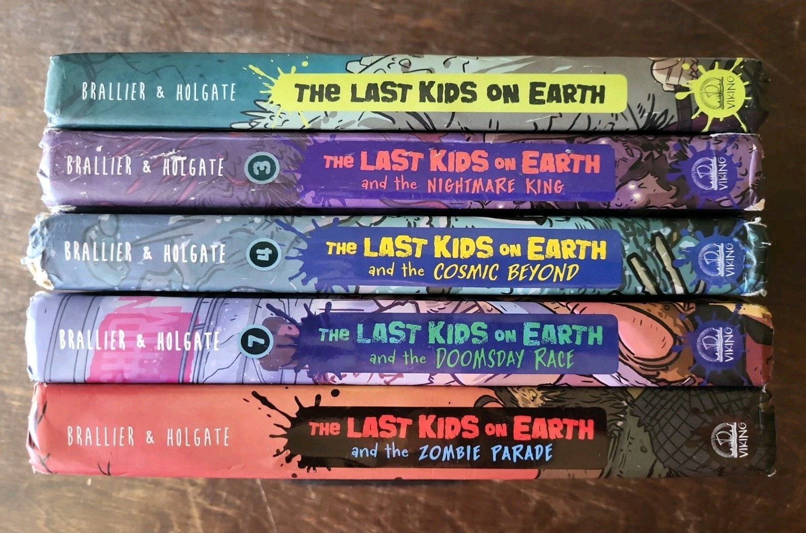 Lot of 5 HB Last Kids On Earth Series Max Braillier
