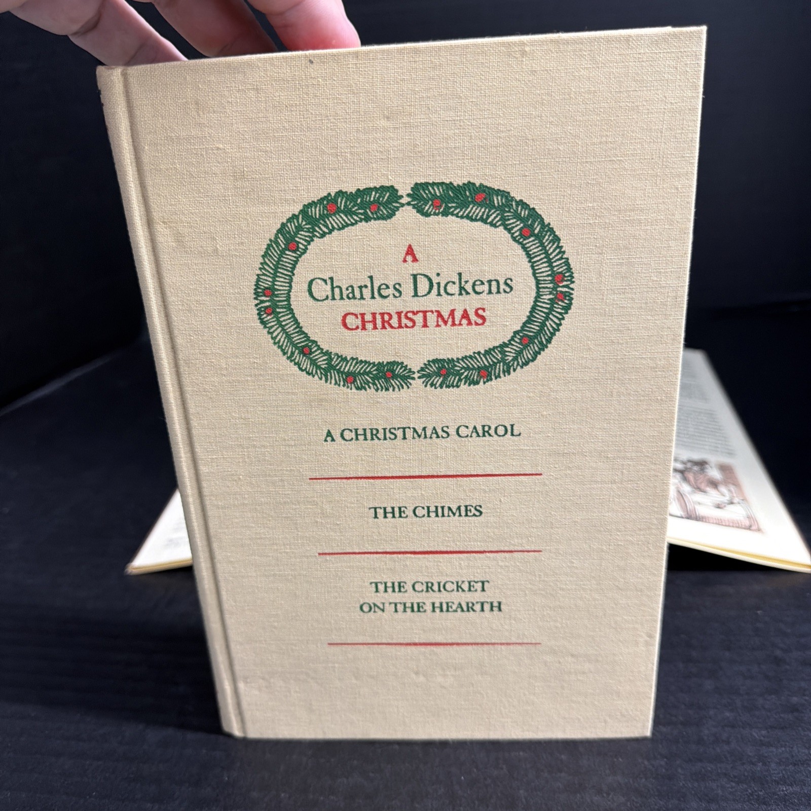 A Charles Dickens Christmas (1976) Illustrated Warren Chappell Carol, Chimes