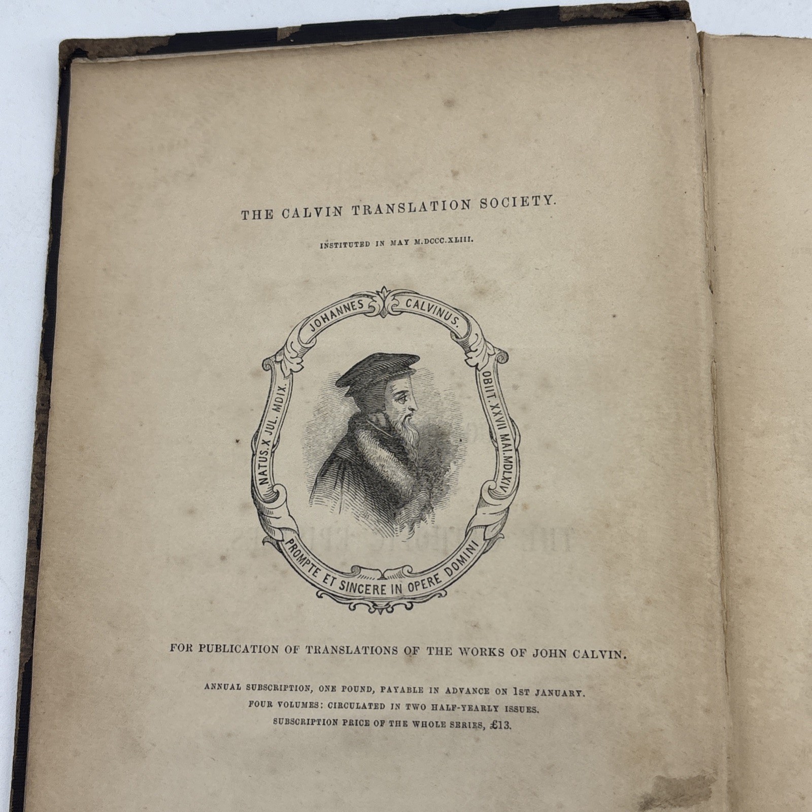 Commentaries on the Catholic Epistles by John Calvin Translated John Owen 1855