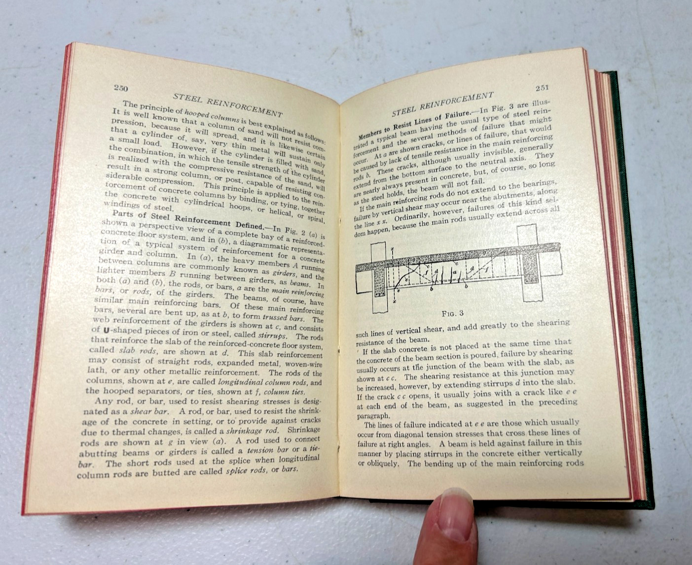 I.C.S. Concrete Engineers Handbook Hardcovered Book, 380 pages 1912