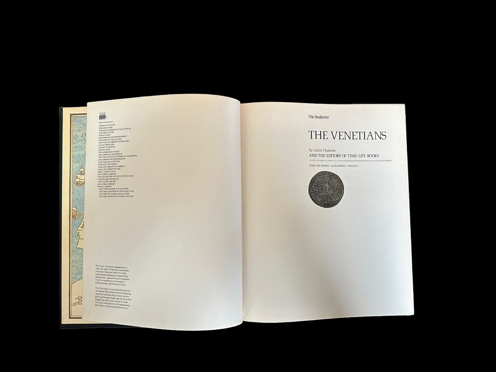 Vintage 1978 Time Life The Venetians Hardcover History Book 176 Pages VG