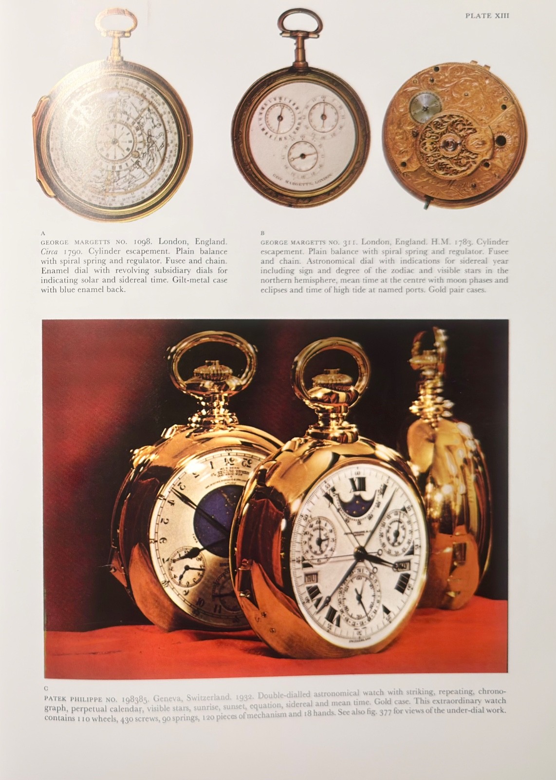 Watches : A Complete History of the Technical and Decorative Development of the