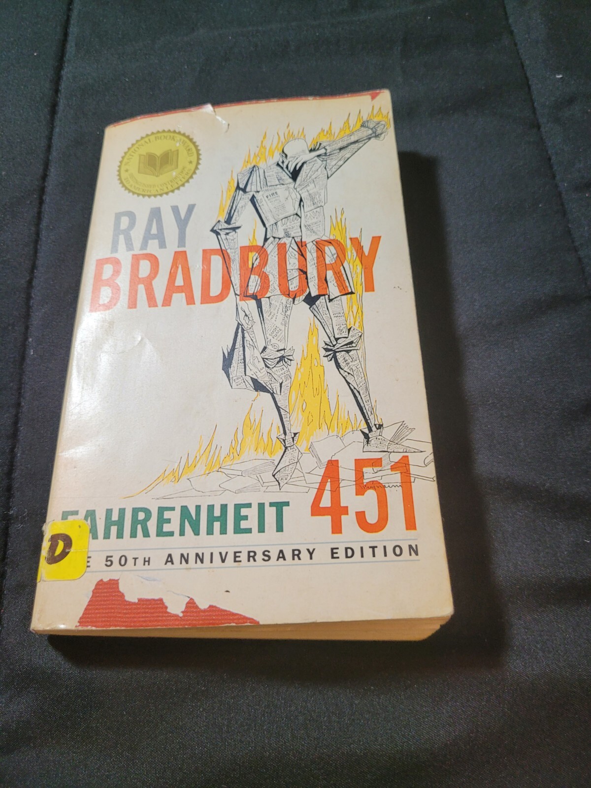 Fahrenheit 451 by Ray Bradbury (1987, Mass Market) Preowned Book