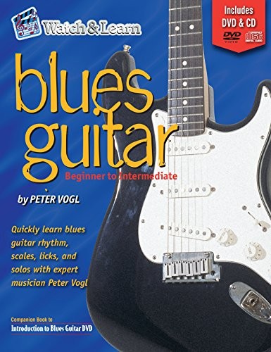 BLUES GUITAR BOOK DELUXE EDITION WITH AND By Peter Vogl *Excellent Condition*
