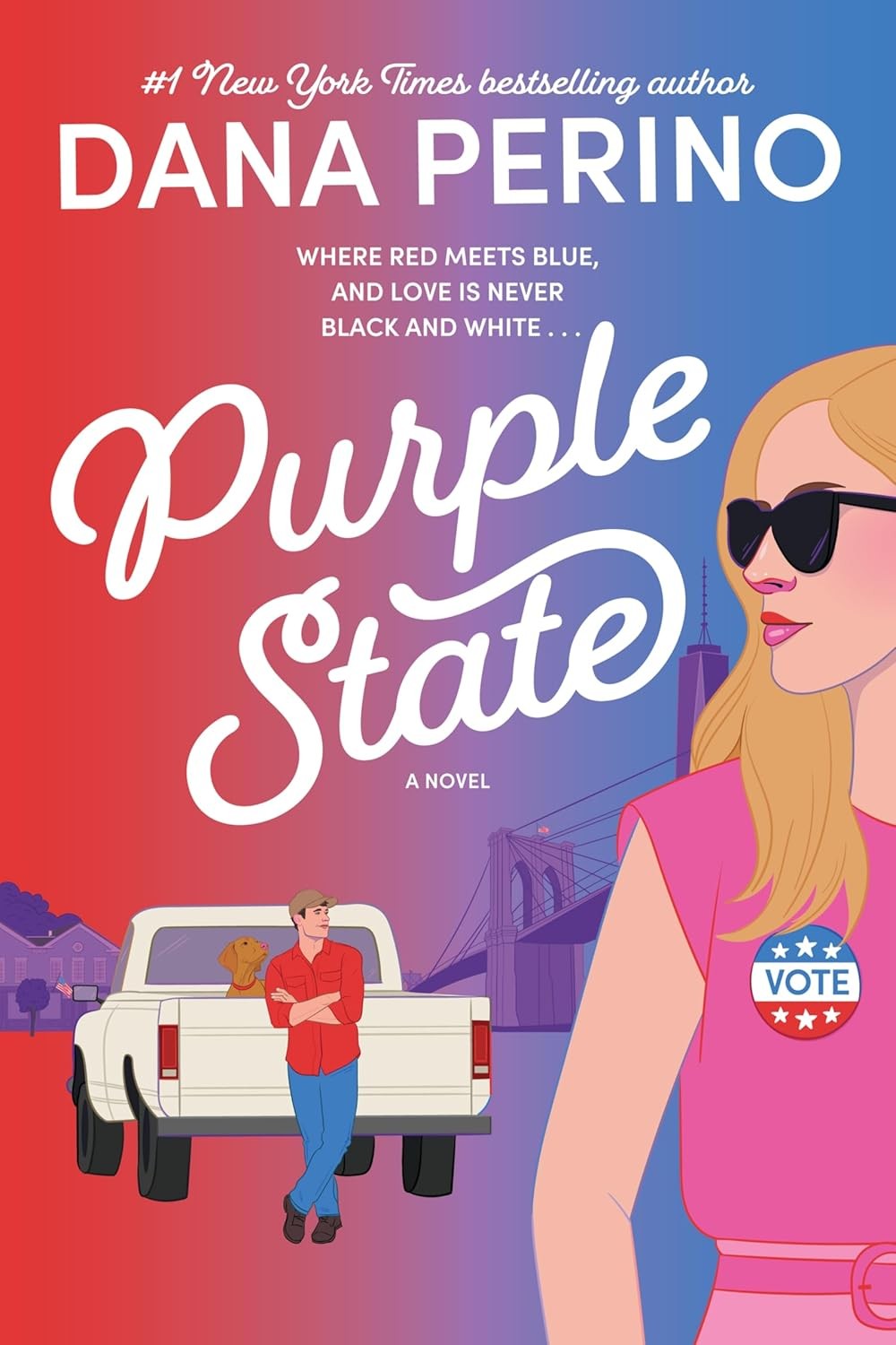 Purple State Hardcover by Perino, Dana