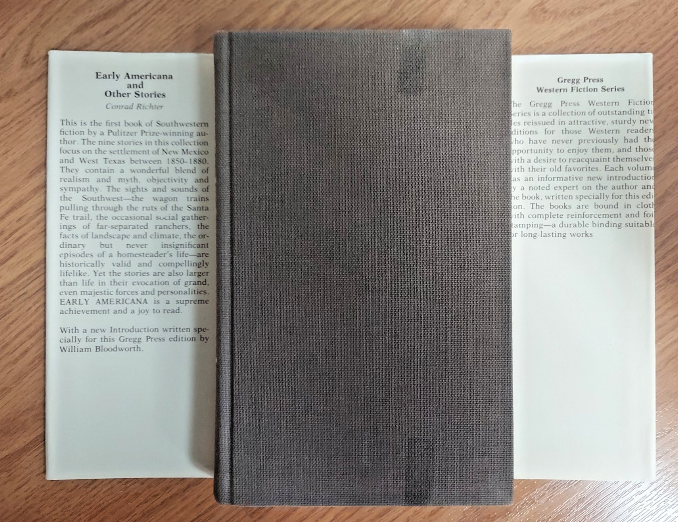 Early Americana and Other Stories by Conrad Richter 1978 Good Condition