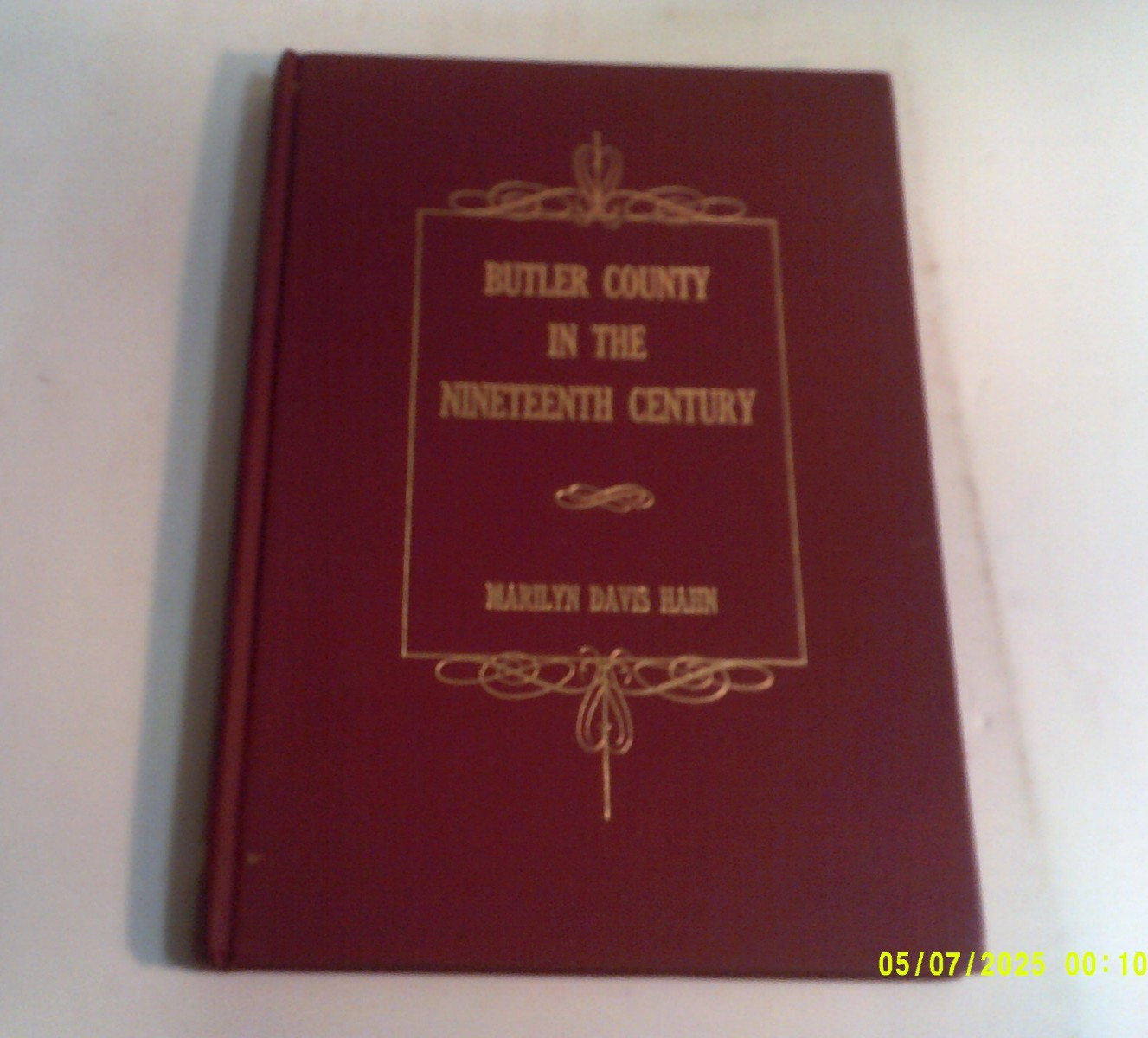 1978 BUTLER COUNTY (AL) IN THE NINETEENTH CENTURY by MARILYN DAVIS HAHN (H/C)