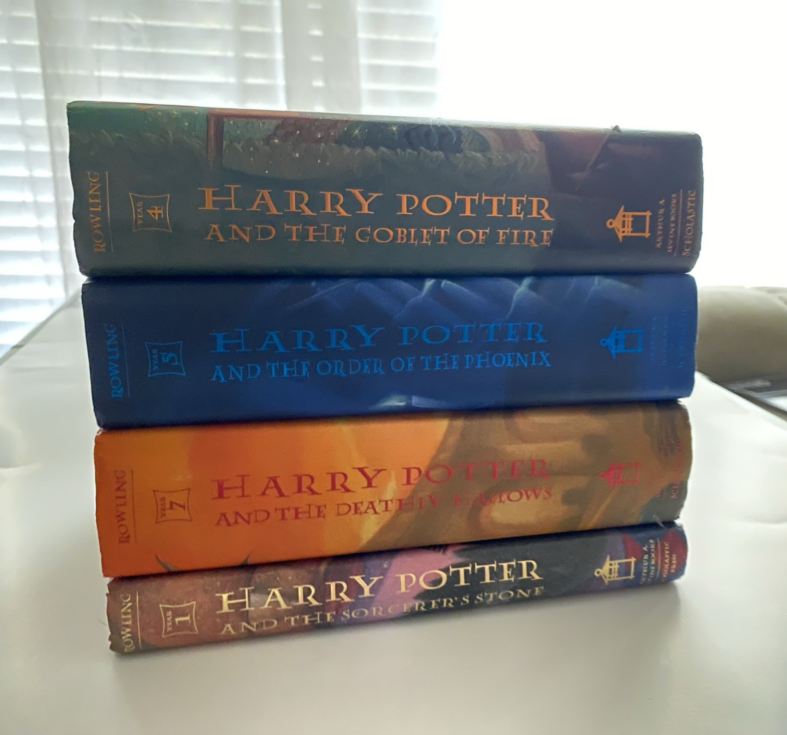 J.K. Rowling Harry Potter Hardcover Books All 1st Editions