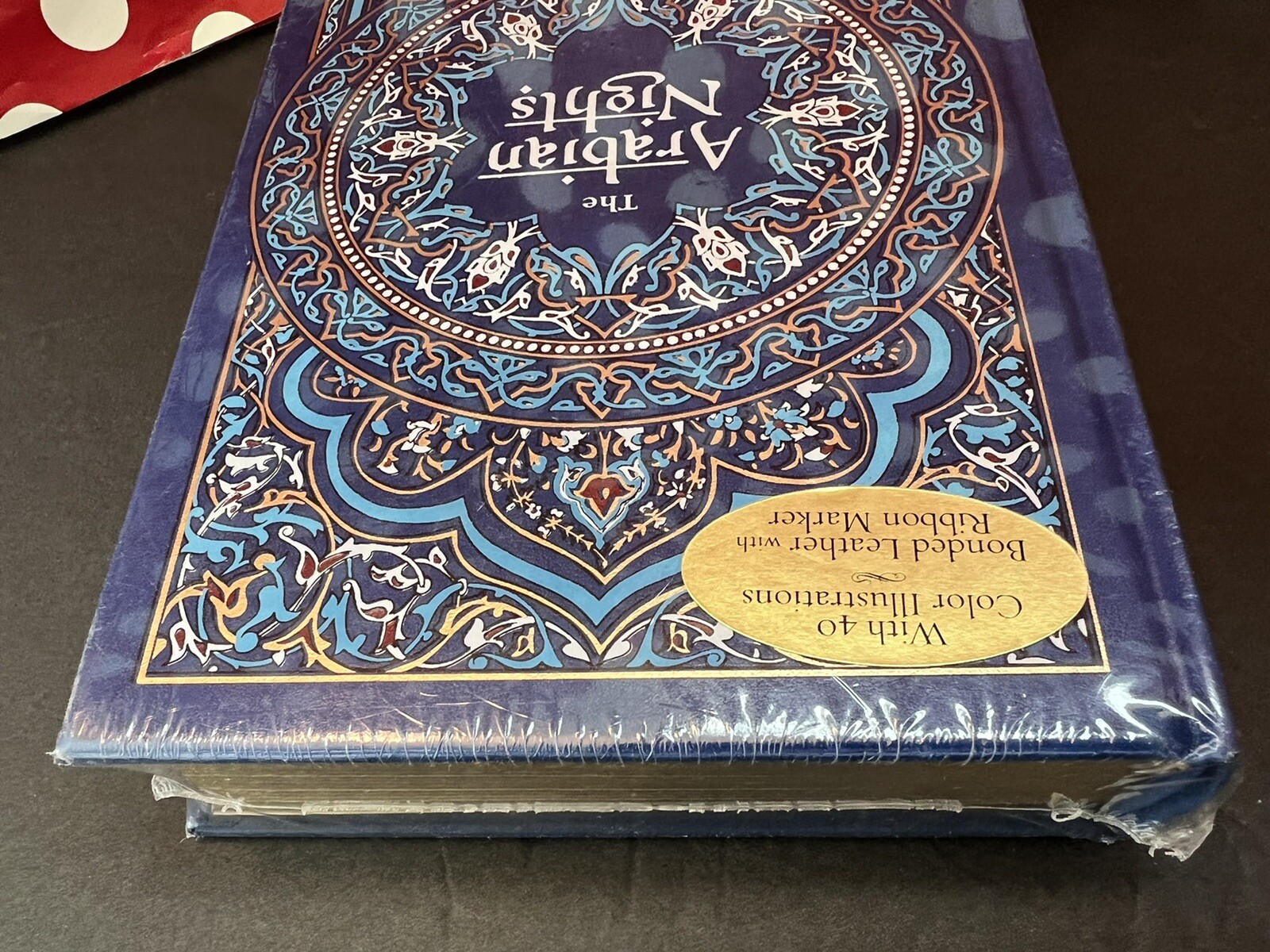 THE ARABIAN NIGHTS translated by Richard Burton HC BONDED LEATHER New in Plastic
