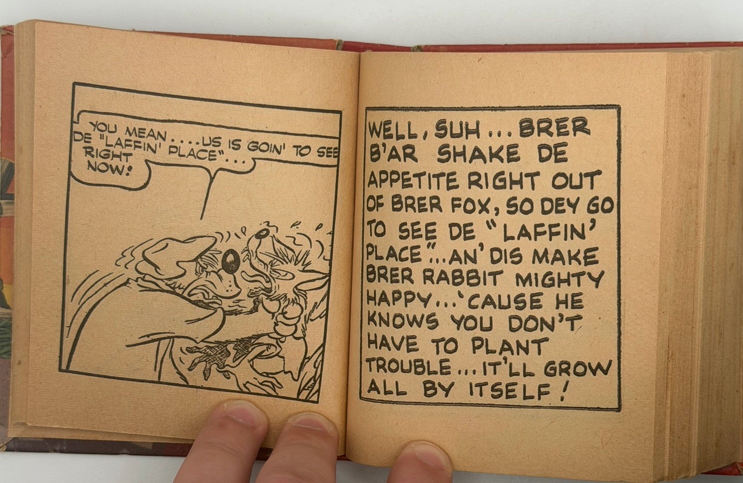 Big Better Little Book Walt Disney’s Brer Rabbit Whitman Publishing Comic 1947