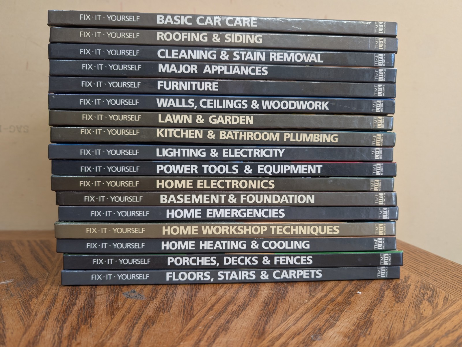 LOT OF 17 – Time-Life Books Fix it Yourself Hardcover House Repairs Maintenance