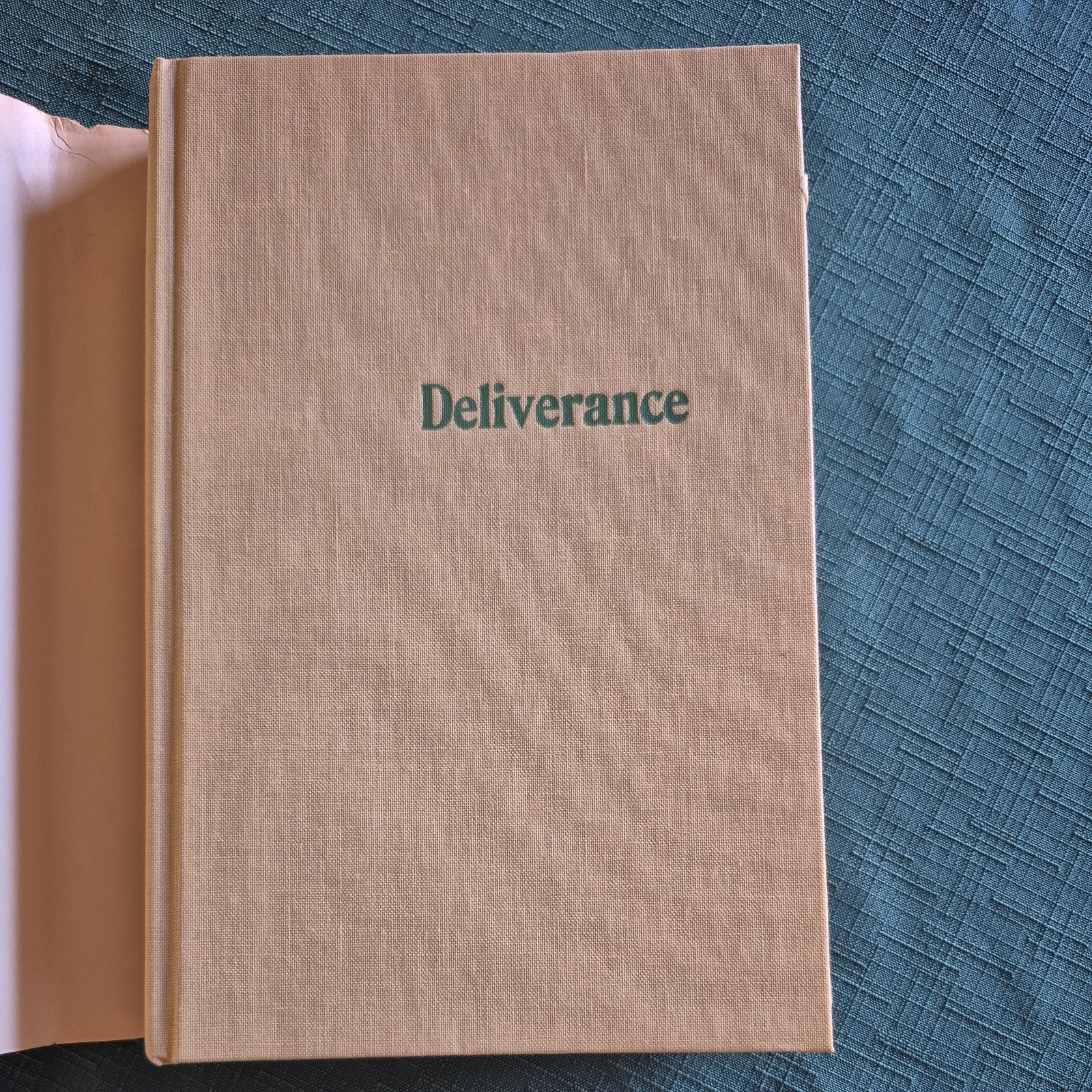Deliverance by James Dickey, First Book Club Edition (hardcover 1970)VG+/VG