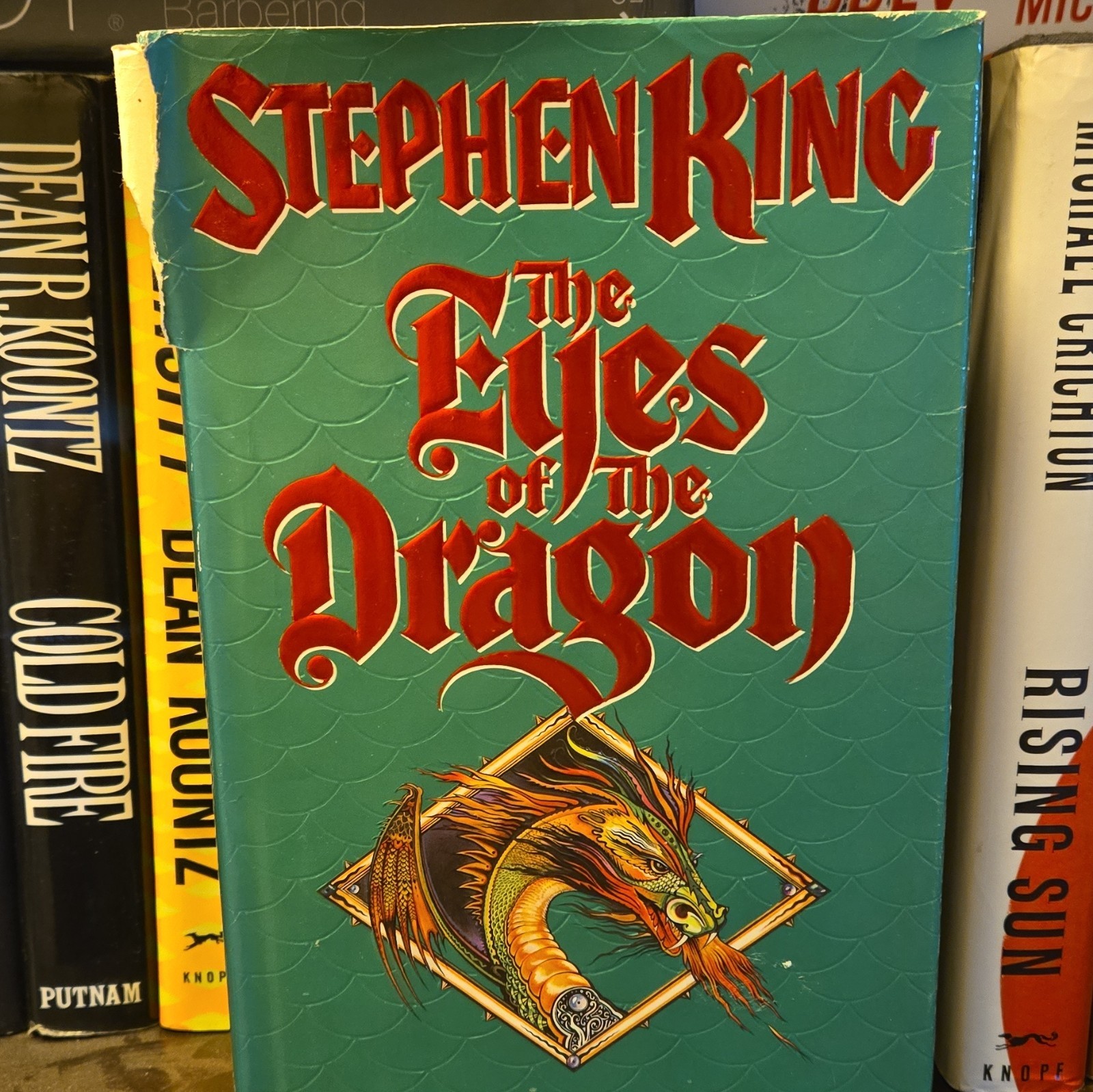Stephen King The Eyes of the Dragon Hardcover w/ Dust Jacket 1987 Fantasy