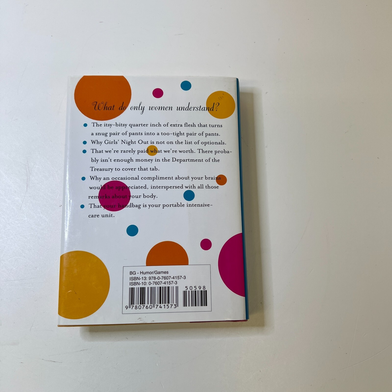 511 Things Only Women Understand Hardcover, Lorraine Bodger M