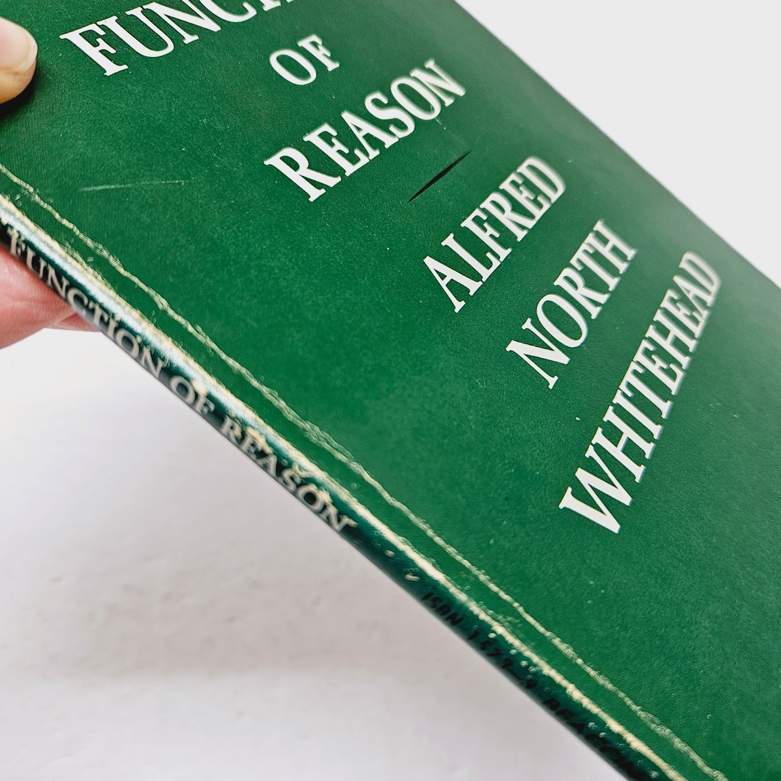 The Function of Reason – Alfred North Whitehead 1958 First Beacon Paperback