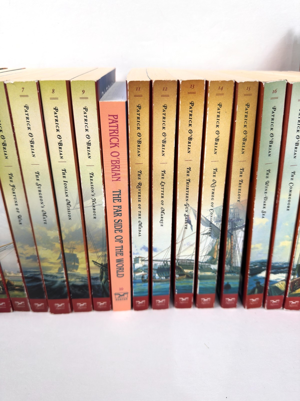 Aubrey & Maturin Master Commander Patrick O’Brian Complete Set Series Lot of 21