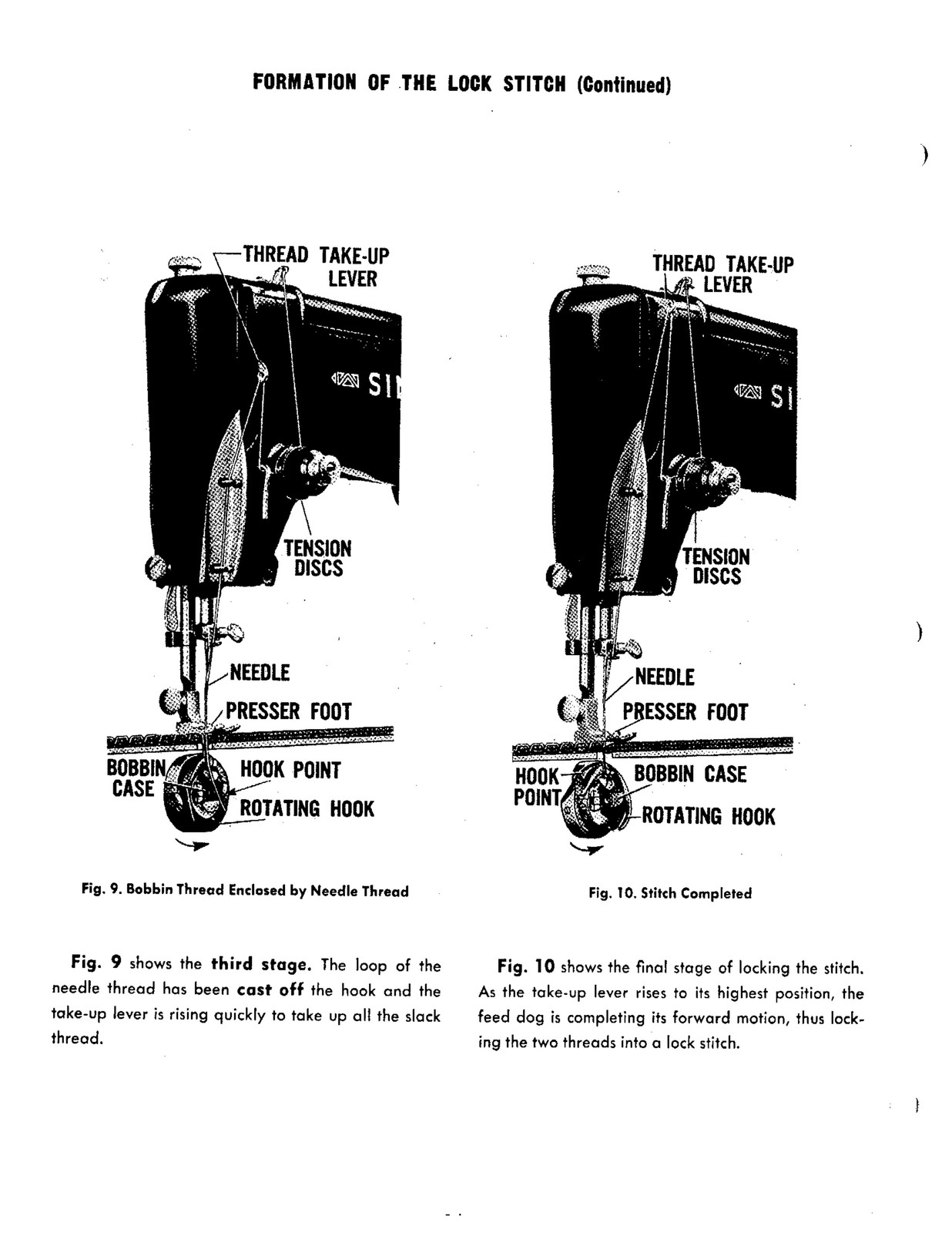 SINGER 401A 319 306 206K43 206K45 Operators & Service Manual BUNDLE – WIRE BOUND