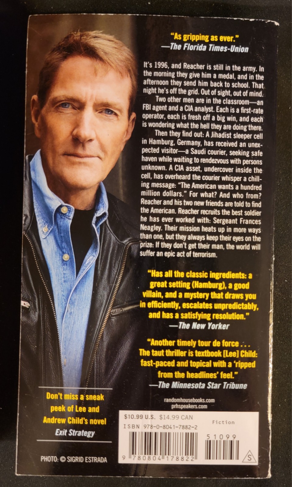 Lot of 7 Jack Reacher Lee Child Books 1st Edition 1st Print 2025 Exit Startegy &