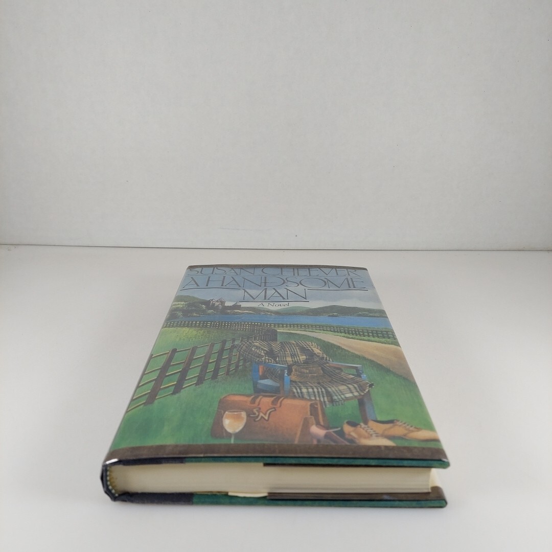A Handsome Man Susan Cheever 1981 Simon And Schuster 1st Print HCDJ Ex-Library