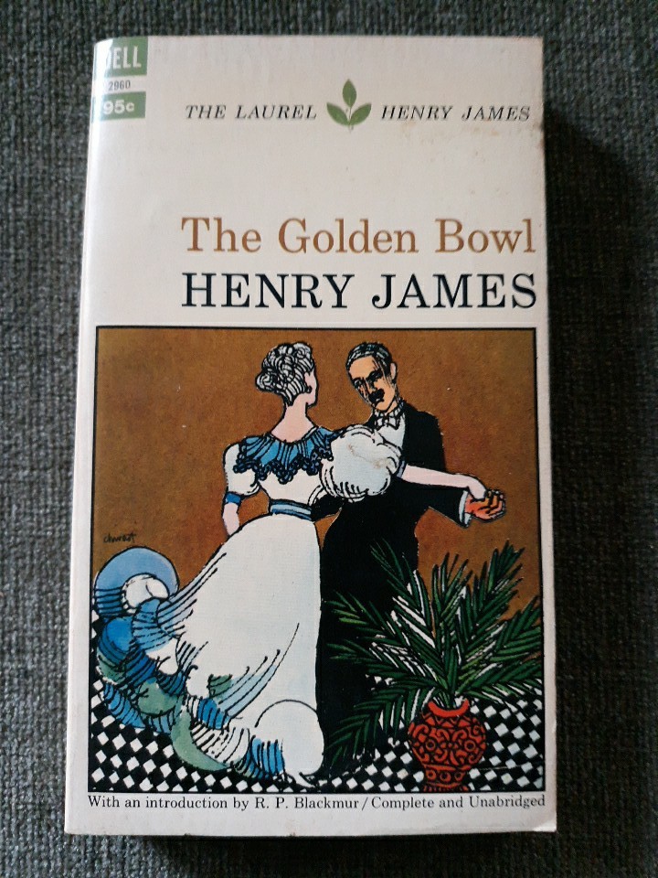 Henry James, The Golden Bowl, Dell Paperback 1963 1st Printing, Acceptable