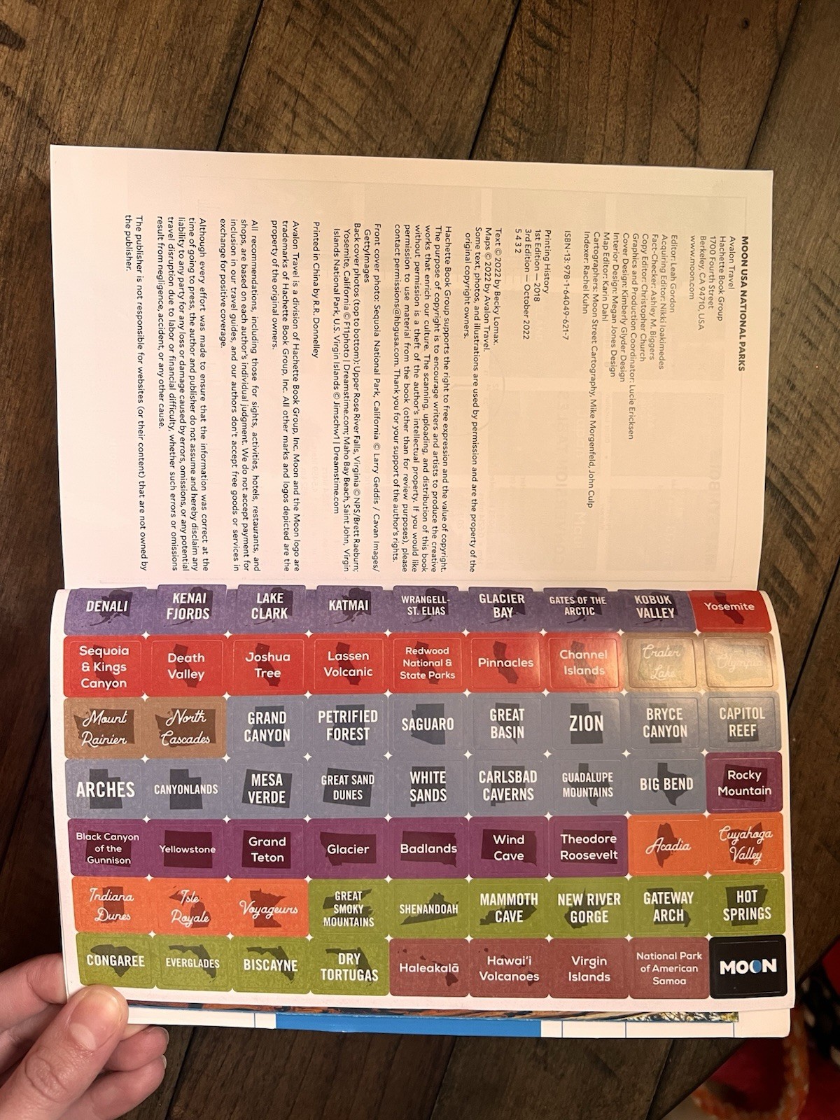 Moon USA National Parks: The Complete Guide to All 63 Parks by Lomax, Becky