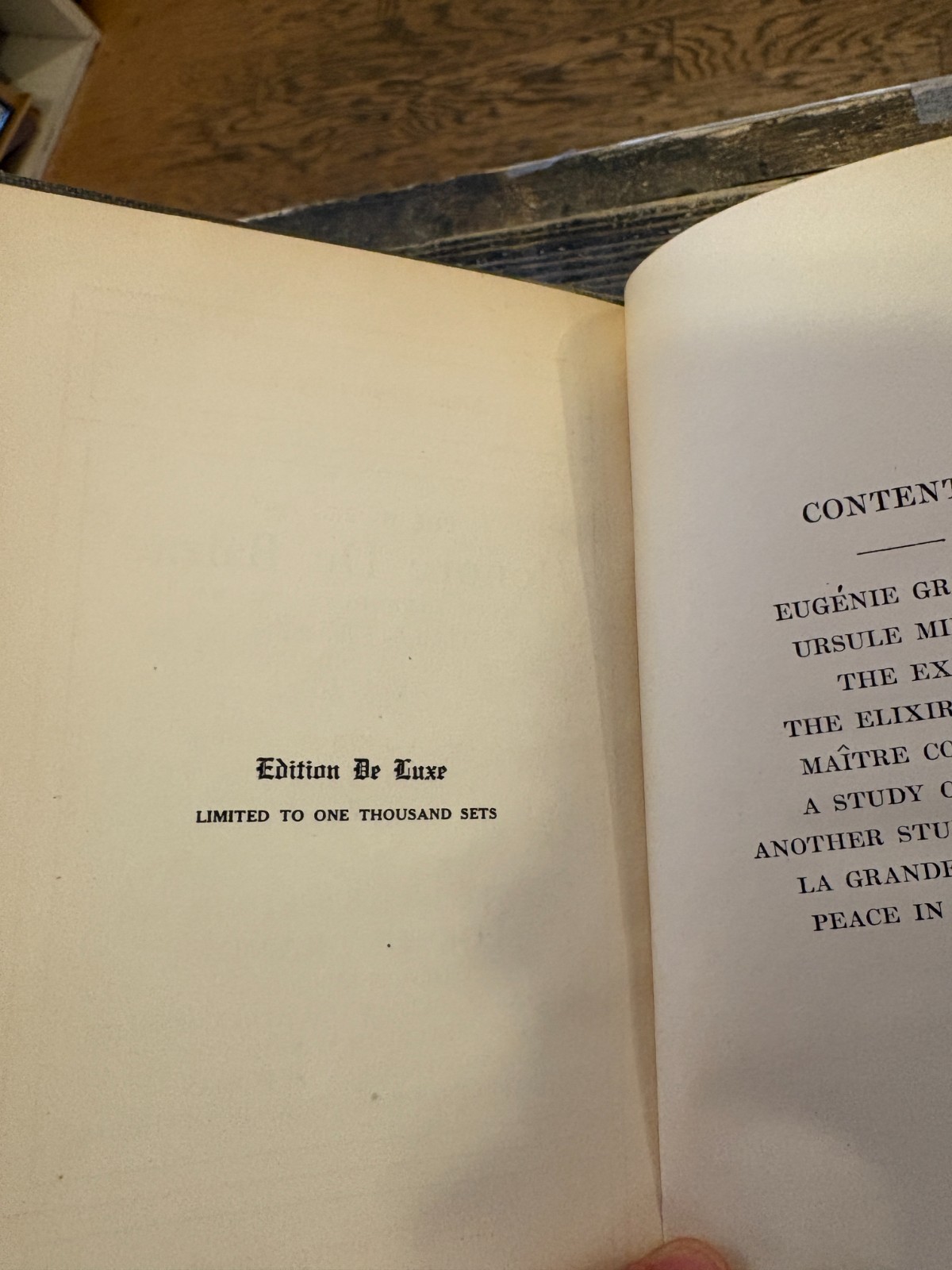 Works of Honore De Balzac (18 volumes), National Library Company,Edition de Luxe